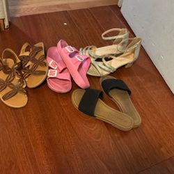 High Heels And Chanclas For Girls 