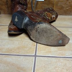 Awesome Leather Gringo Boots Female Size 7 Female $175Or Best Offer