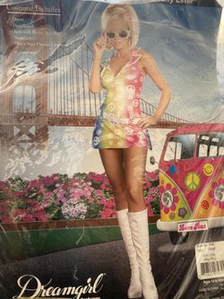 Hippie Women’s Costume Small