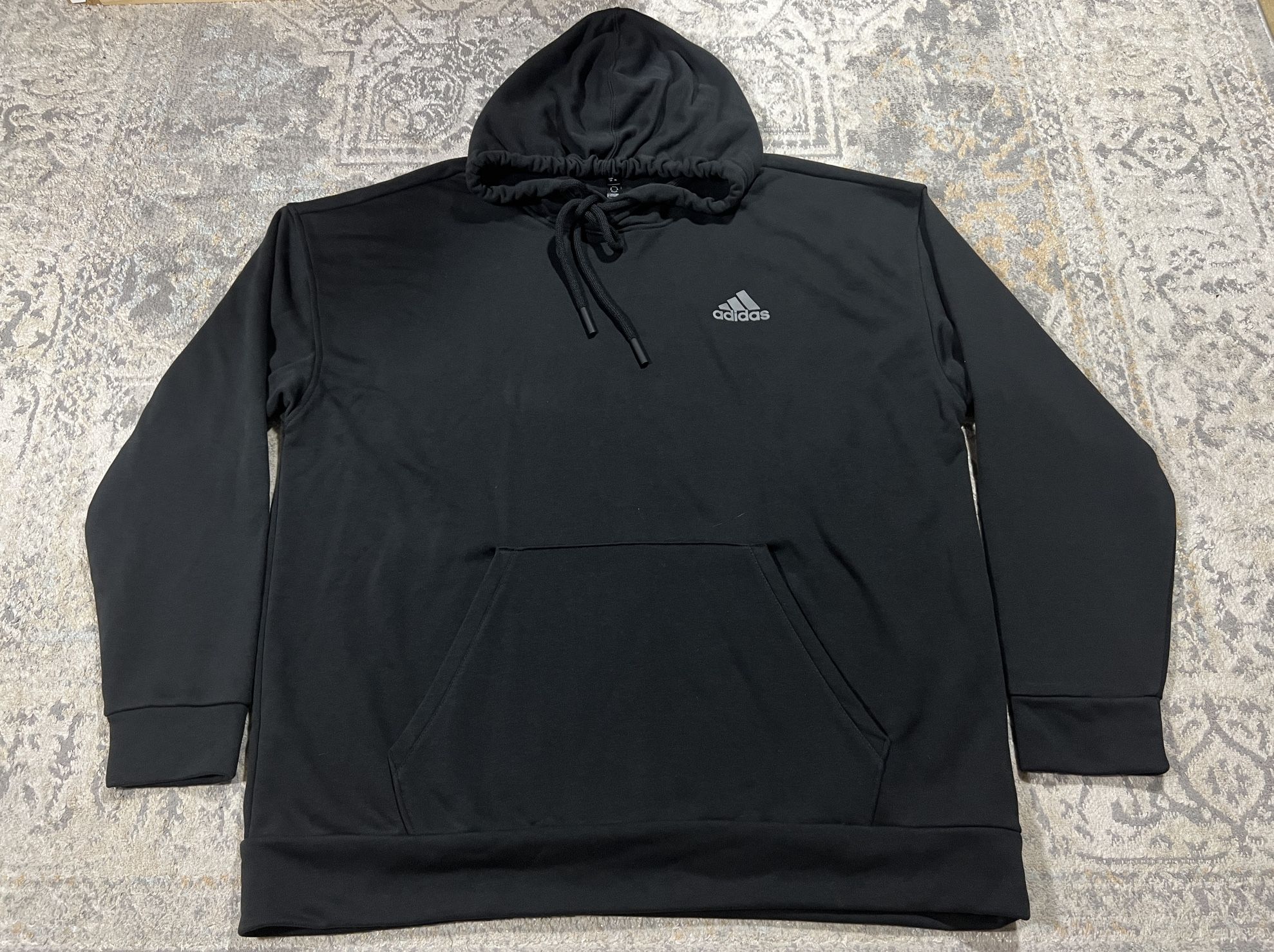 Adidas Clubhouse Hoodie Mens Size L Black Tennis Academy   