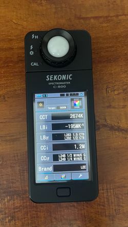 Sekonic C800 CT Meter