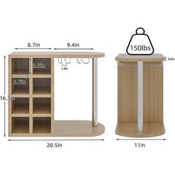 New Countertop Wine Rack,8 bottle Holder