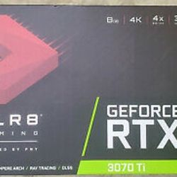 PNY XLR8 Gaming REVEL Edition GeForce RTX 3070 Ti 8GB GDDR6X PCI Express 4.0 x16 . The 