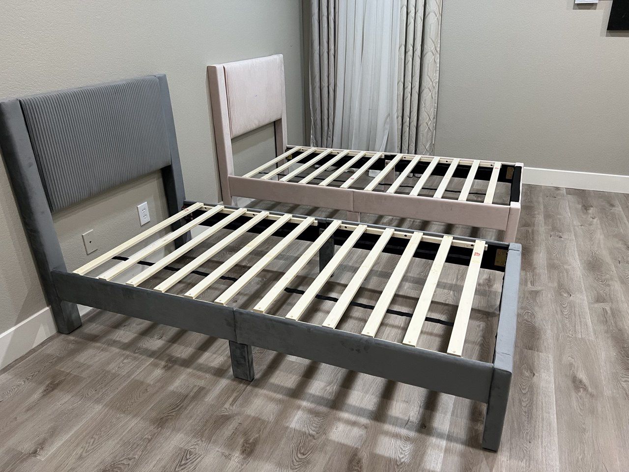 2 Twin Size Bed Frame