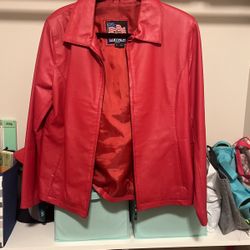 Red Leather Jacket