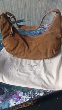 Rag & Bone Suede Hobo Bag