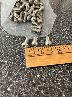 Hex Bolts 150 ea. .75”