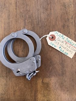 Stainless Steel Smith & Wesson Handcuffs