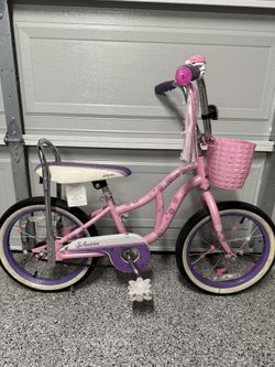 Used Bike Schwin  For Girl 132lbd Max ( 3 To 7years Old ) 