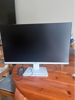 MSI 27in White Monitor