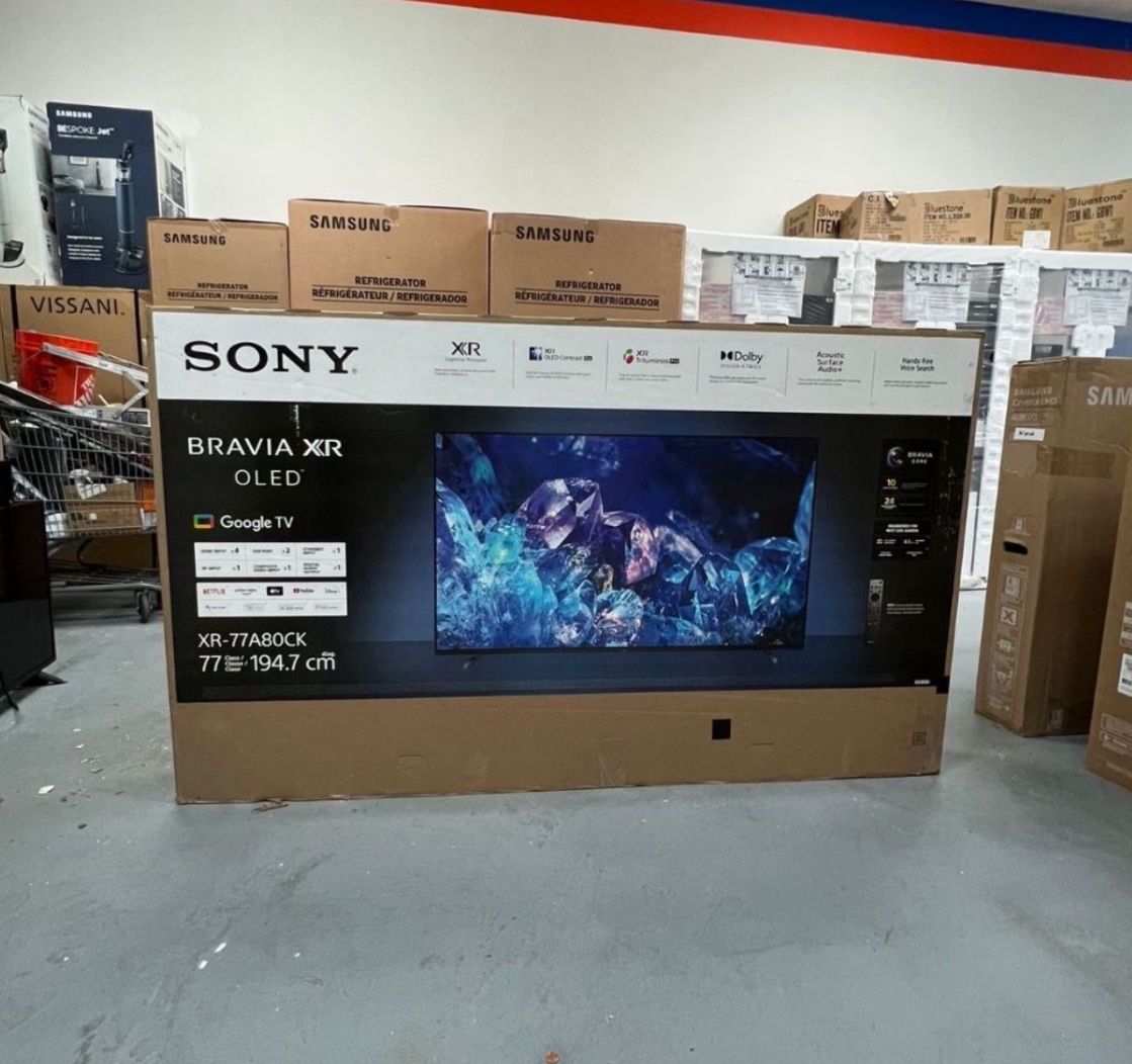 77 “ Sony Smart 4K OLED HDR TV 120HZ TV
