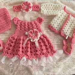 Crochet Newborn Set