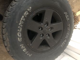 Jeep Wrangler wheel