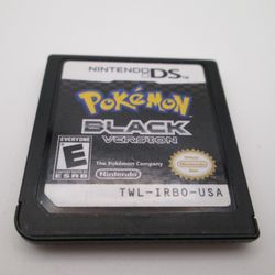 Pokémon Black For Nintendo Ds Authentic 