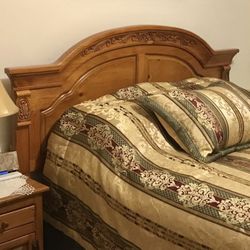 Oak Headboard