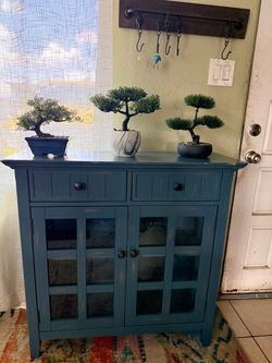 ASHLY* Simpli Home Acadian 36" Accent Cabinet