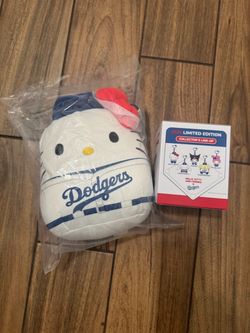 Dodgers plush set