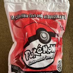 1999 Burger King Pokemon pokeball Toy #50-12 Magnemite New sealed 