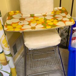 Vintage 1960s Folding High Chair. 