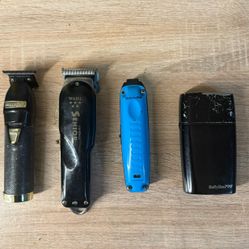 Clippers Trimmers and Foil Shaver