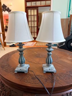 Pair of Small Accent Table Lamps
