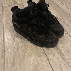 Black Cat Jordan 4 Retro Size:11.5