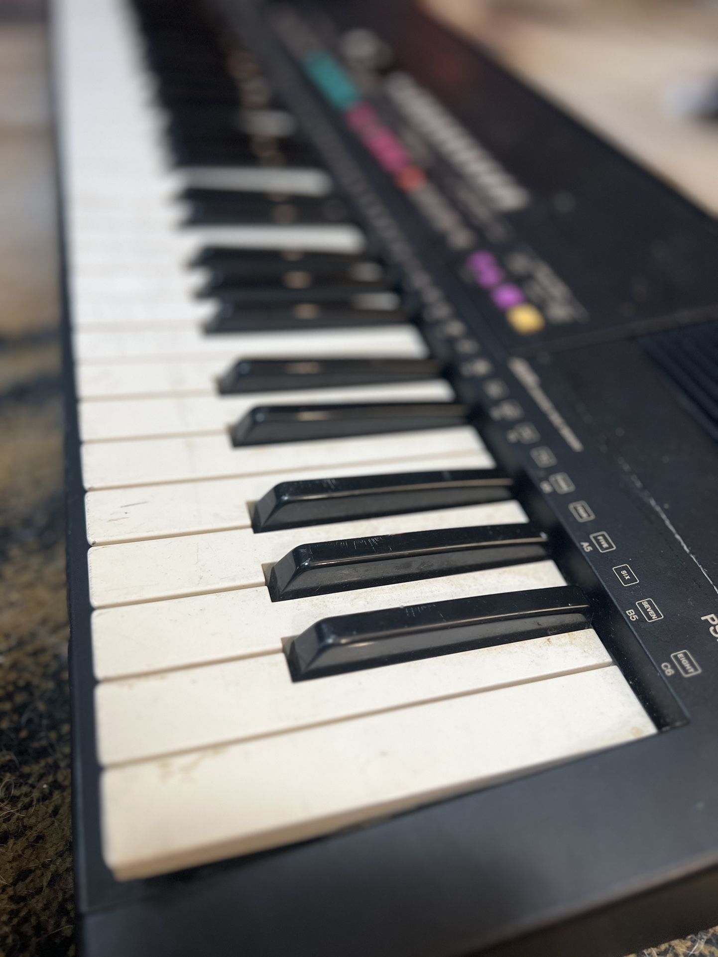 Psr 215 2024 yamaha keyboard