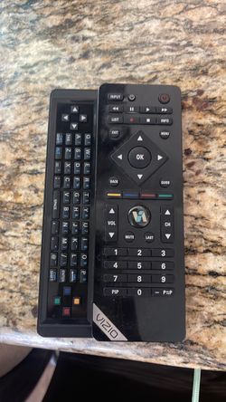 ORIGINAL VIZIO 3D BLUETOOTH SLIDE OPERN KEYBOARD TV REMOTE,