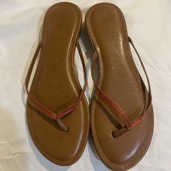 Leather Flip Flops
