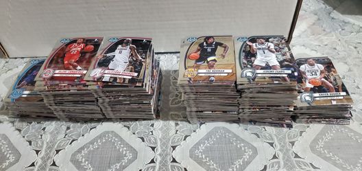 400+ Bowman Chrome and 1st Bowman University Basketball Trading Card CB LOT 1