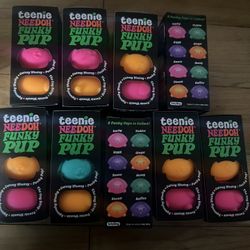 Authentic Needoh Funky Pups 