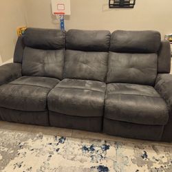  3 Seater Manual Recliner Sofa