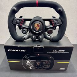 CSL Elite Steering Wheel Porsche Vision GT