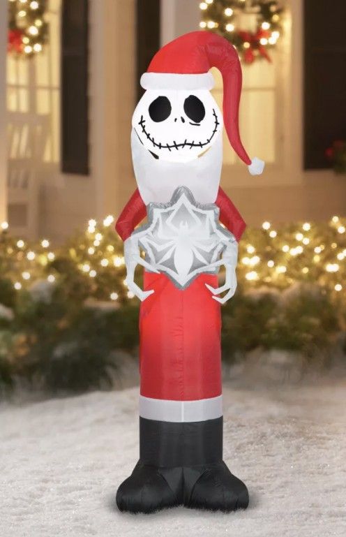 🎃 Nightmare Before Christmas Jack Skellington Inflatable 🎃