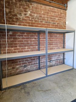 Boltless Shelving 60 in W x 24 in D Boltless Warehouse Shelves Garage Storage Racks 3 Tier Stronger Than Homedepot And Lowes Delivery Available