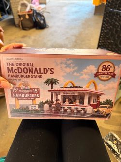McDonald's Original Hamburger Stand Building Set