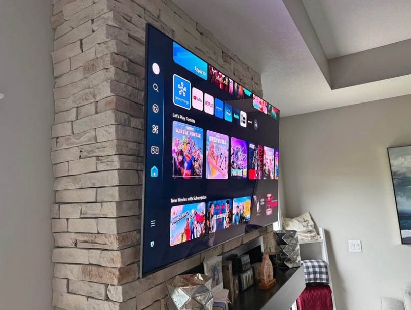 Samsung Tv 65 inch GLASS