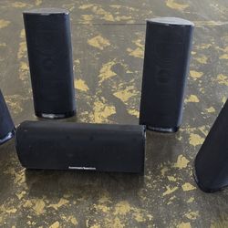 Harman Kardon HKTS Surround Sound System (5 Speakers, no Woofer)