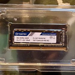 Laptop Ram Memory DDR4, 8gb and 4gb