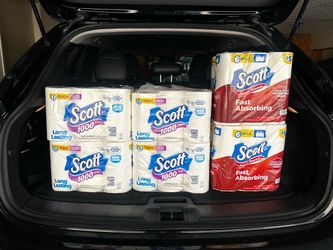 Scott 1000 Toilet Paper & Paper Towels Bundle