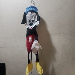 Collectible Disney Mickey Mouse Wind Sock 34 In Tall For Home Or Garden New Never Used Been Packed Up In The Basement For Over 28 Years