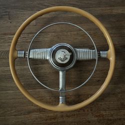 48 Pontiac Banjo Steering Wheel