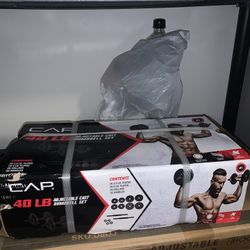 Cap 20 Lbs Pair Dumbbells Adjustable