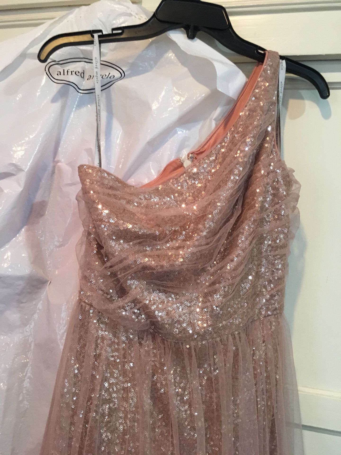 Rose Gold sequin tulle dress (prom dress/bridesmaid dress) Rose Gold sequin tulle dress (prom dress/bridesmaid dress)