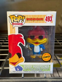 Funko Pop! Animation Woody Woodpecker Chase Limited Edition Vinyl Figure #487!