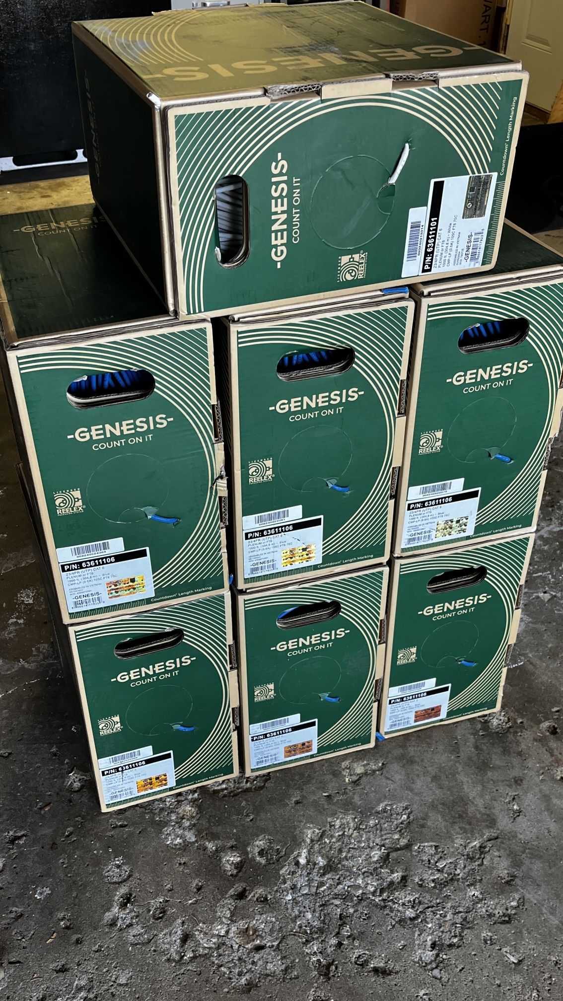 Cat6 Plenum Network Wire , 1000ft