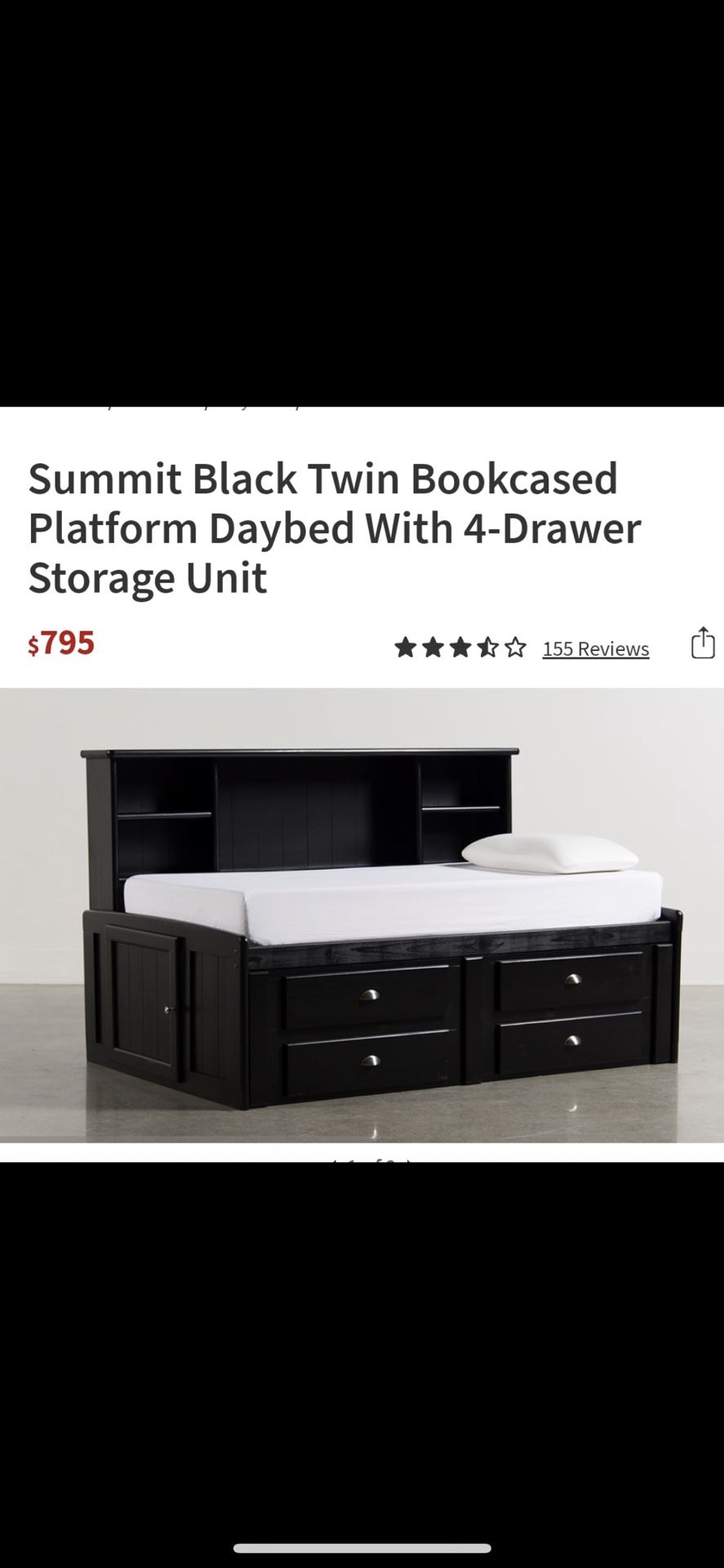 Bed set and Dresser