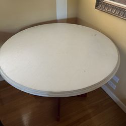 Wood Table Round