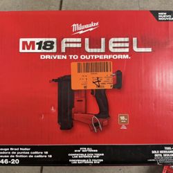 Milwaukee 18-Gauge nailer