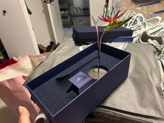 Decor glass flower Swarovski